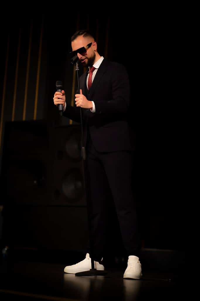 omid farahani stage speech