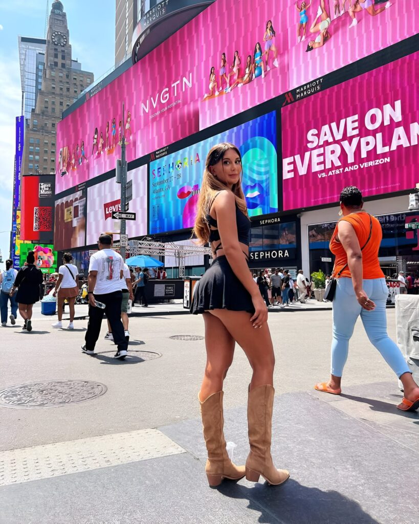 amanda fransson new york billboard